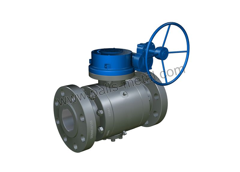Metal Seated Trunnion-mounted Ball Valve